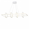 Светильник диммируемый, пульт ДУ 120*31*200 см, LED 175 W, 4000К Белый Novotech Over 359184 IP20