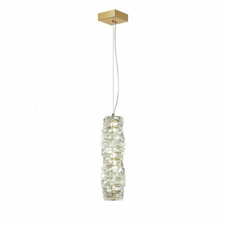 Светодиодный светильник 10 см, 10W, 4000K, Odeon Light Straza 4999/10L, золото