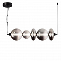 Светильник подвесной LED 40W 3000K SL6119.413.40 чёрный/дымчатый Perlina ST-Luce