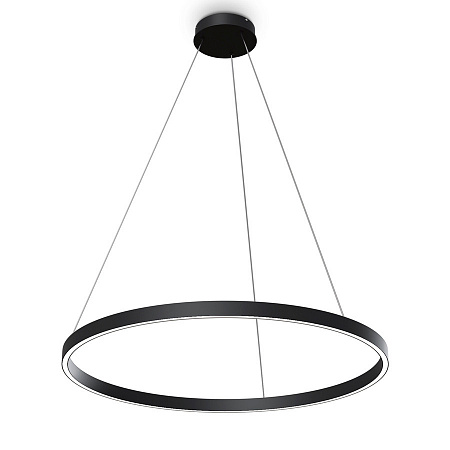 Подвесной светодиодный светильник 51W 3000К/4000К MOD058PL-L42BK чёрный Rim Maytoni