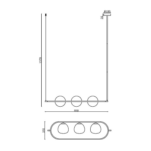 Люстра Maytoni Erich MOD221PL-03N