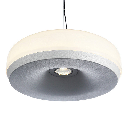 Светильник подвесной LED 1*42W 3000K SL6014.503.01 серый/молочный Ripple ST-Luce