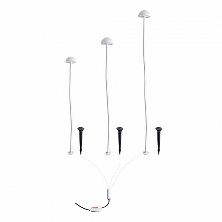 Грунтовый светильник 3.5W 3000K A1081PA-3WH белый MOTUS Arte Lamp A1081PA-3WH