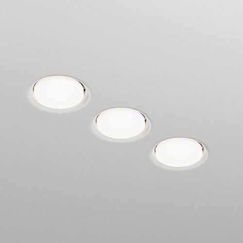 Встраиваемый светильник для натяжного (ПВХ) потолка 1*GX53 белый Intro Downlight Мaytoni DL019-GX53-W
