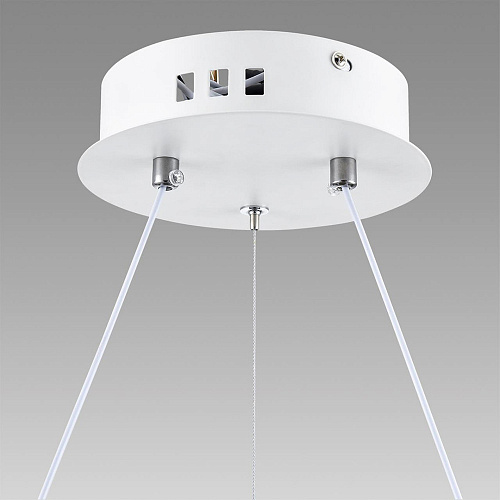 Светодиодная подвесная люстра 38W 3000-6000K 8104/38L белый Ledio FELISITI Lumion