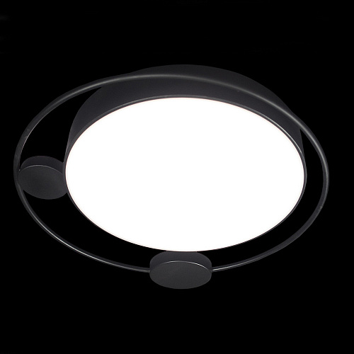Светильник 50 см, 1*LED*36W, 4000К Loft It 10062 Mike, Черный