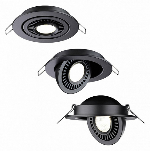 Светильник точечный LED 4000K 9W Novotech Gesso 358816