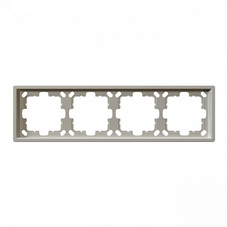Рамка четверная Jasmart FD, сахара FD1004SH
