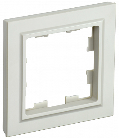 Рамка 1 пост бежевый BRITE BR-M12-K10 IEK