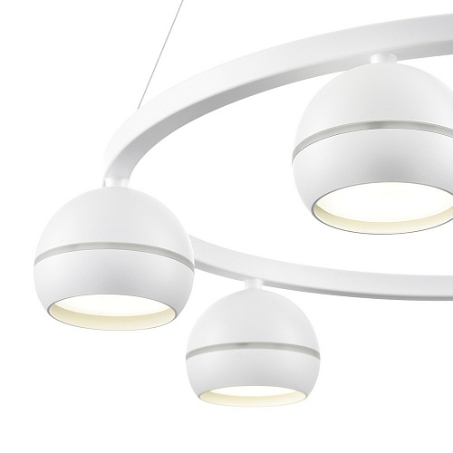 Подвесной светильник 6*GX53 8254/6 белый LUAZANA Lumion