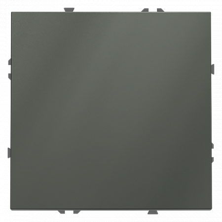 Проходной одноклавишный Voltum S70, титан VLS010306