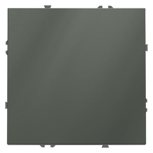 Проходной одноклавишный Voltum S70, титан VLS010306