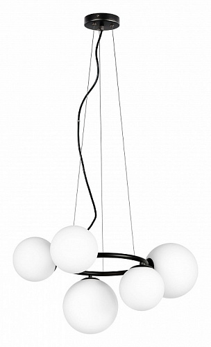 Подвесная люстра Lightstar Globo 815057, диаметр 62 см, черный