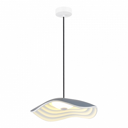 Подвесной светильник LED 12W 3000K SL6208.701.12 серый/белый Oasis ST-Luce