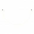 Подвесной светильник 400 см, LED 1 40W, 3000К, Черный Maytoni Tau MOD146PL-L40B3K