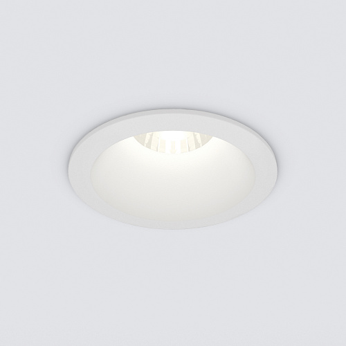 Встраиваемый светодиодный светильник 7W 4200K белый Elektrostandard Lin 15266/LED