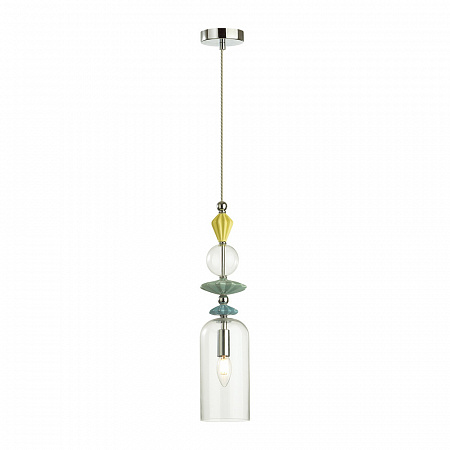 Подвесной светильник диаметр 11 см Odeon Light Bizet 4893/1 Хром