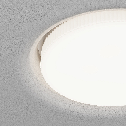 Встраиваемый светильник для натяжного (ПВХ) потолка 1*GX53 белый Intro Downlight Мaytoni DL019-GX53-W