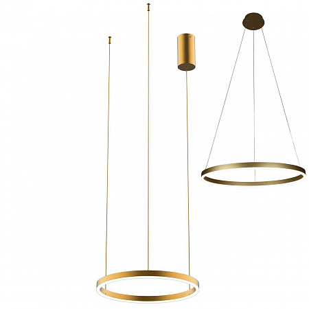 Светильник 40 см, 24W, 3000К Kink Light ТОР 08212,33P(3000K) матовое золото