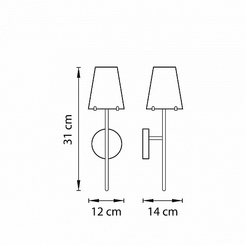 Бра Lightstar Diafano 758614