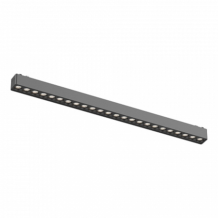 Магнитный трековый светильник Черный LED 1*24W 48V ST Luce Skyflat ST673.436.24