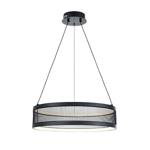 Светодиодная подвесная люстра 38W 3000-6000K 8103/38L черный Ledio Felisiti Lumion