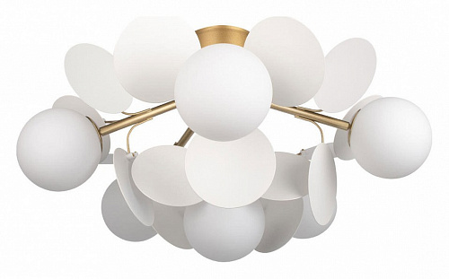 Светильник 55 см, Loft It 10008/6C White, золото