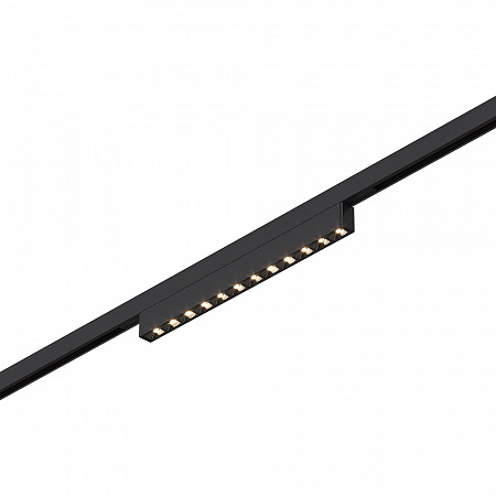 Магнитный трековый светильник Черный LED 1*10W 24V ST Luce Super5 ST666.446.10