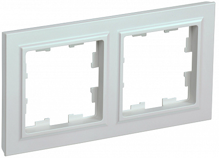 Рамка 2 поста жемчуг IEK BRITE BR-M22-K36
