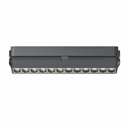 Магнитный трековый светодиодный светильник 12W 4000К DK5338-BK чёрный Air Grill Denkirs