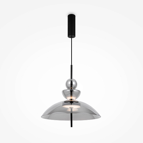 Подвесной светильник 40*67,9 см, LED 1 12W, 3000К, Черный Maytoni Bangkok MOD185PL-L6B3K6