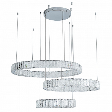 Светодиодная подвесная люстра 106W 4000K 1137/02 SP-106 хром Barbara Divinare